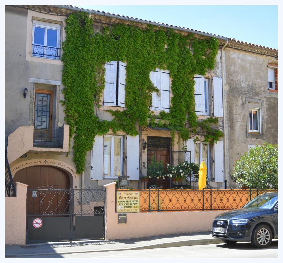 Maison St Georges Coursan Buitenkant foto